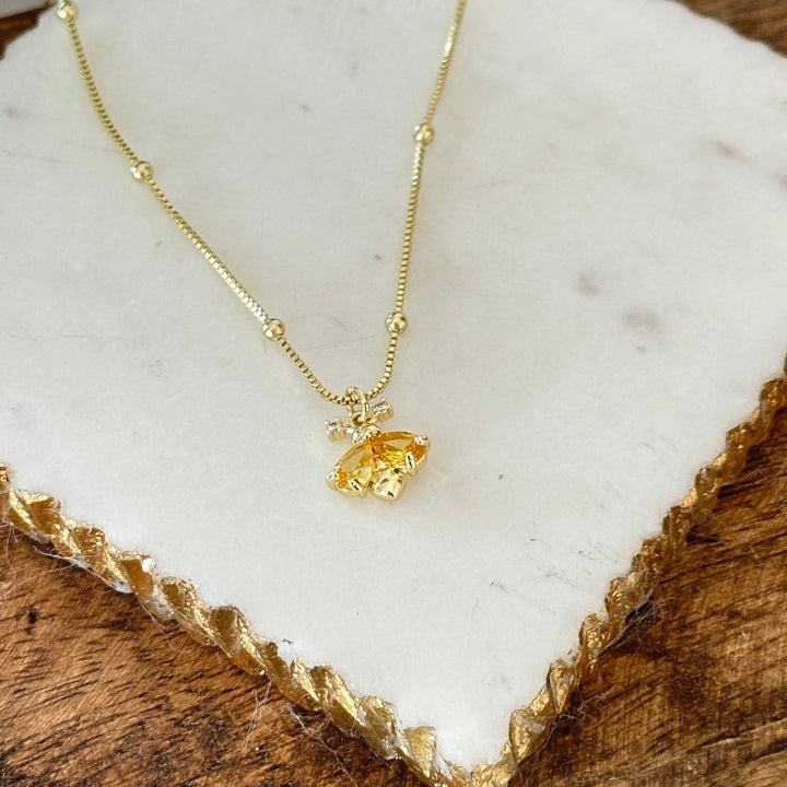 Melissa Dainty Bee Necklace