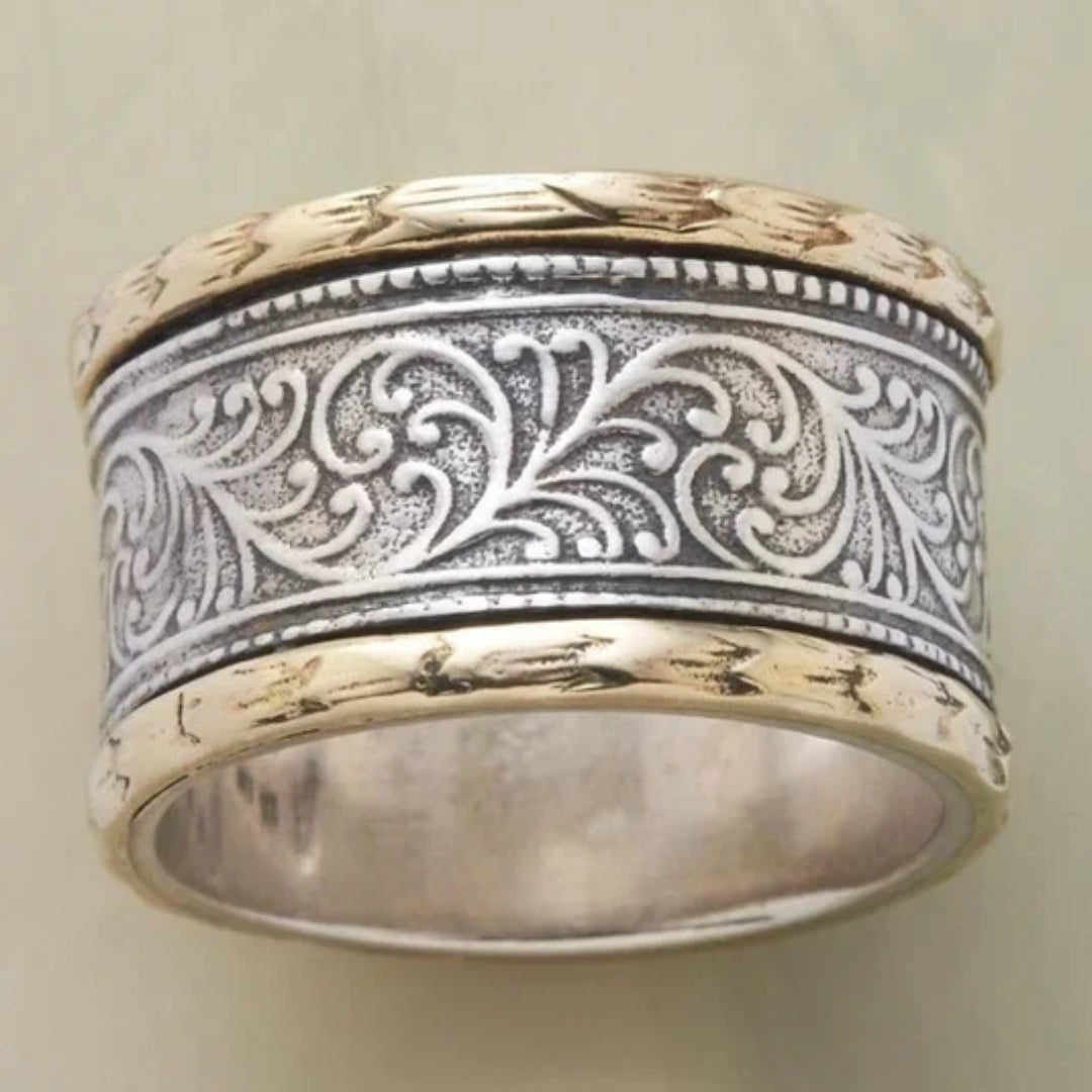 Vintage Golden &amp; Silver Ring