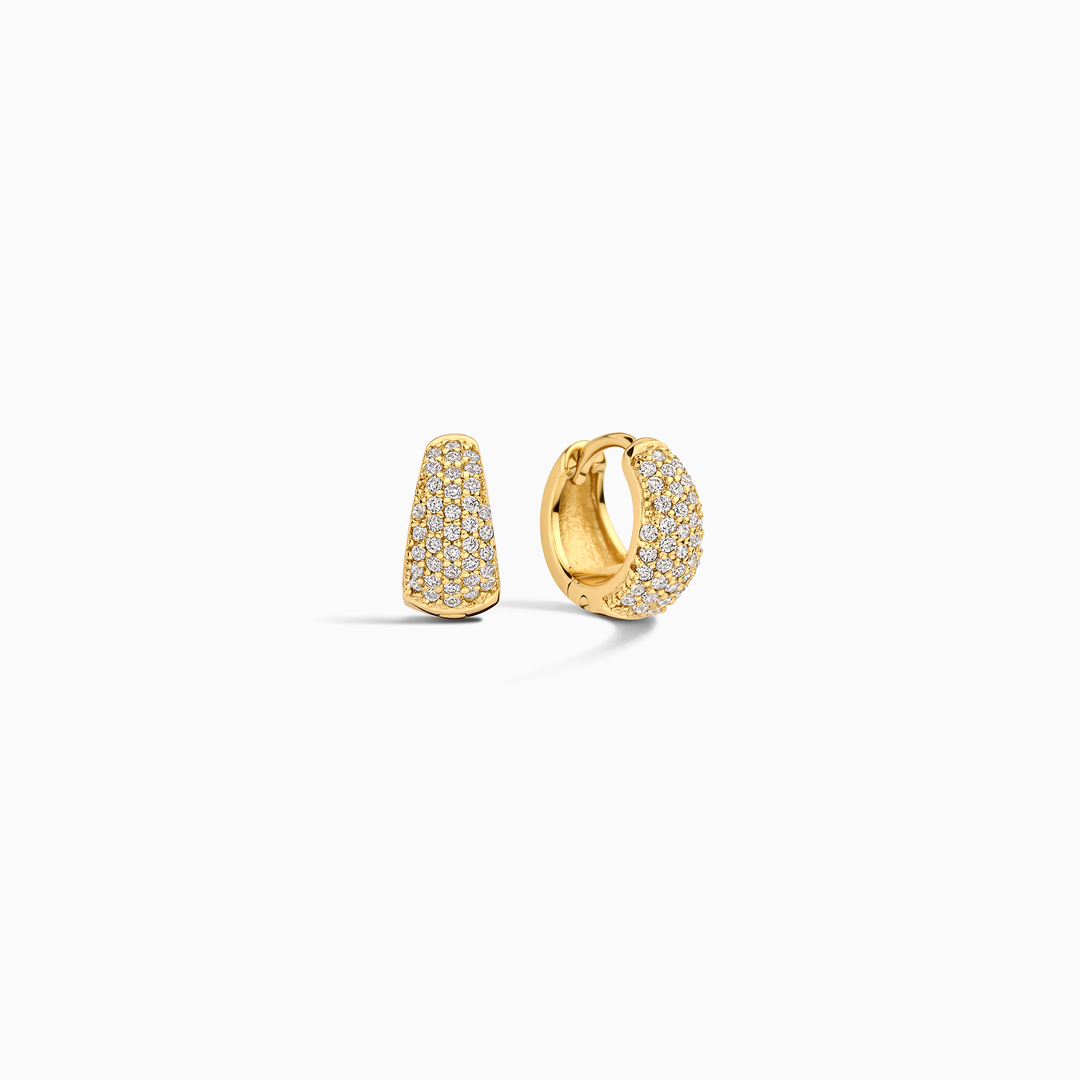 Jules Mini Hoops | Gold 16k