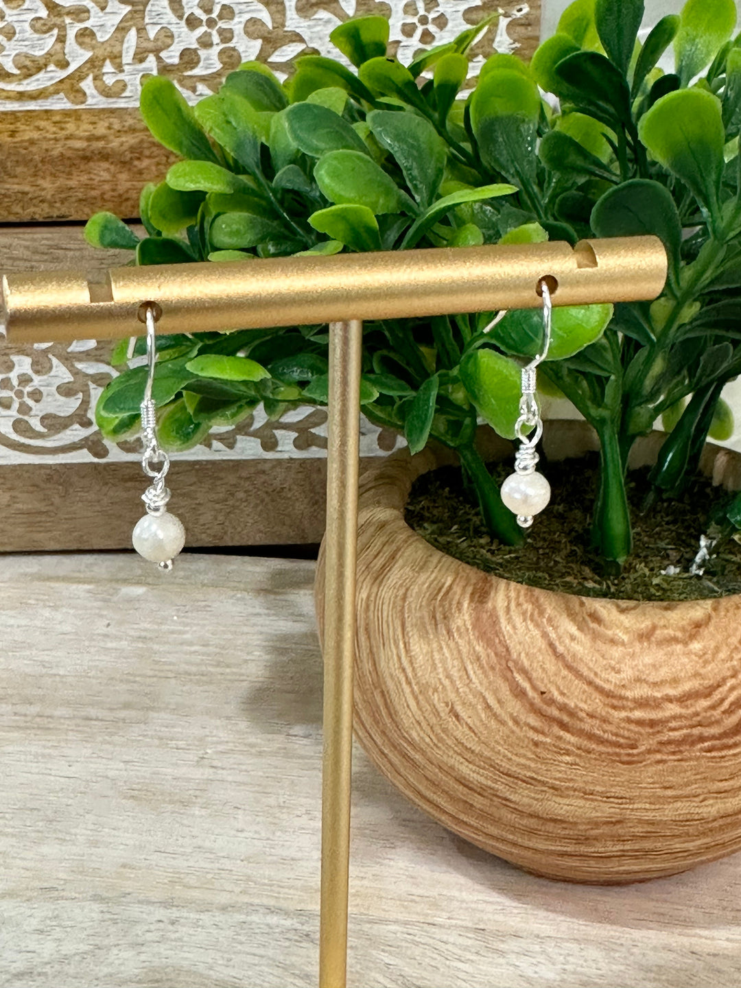 Greta Freshwater Pearl Earrings