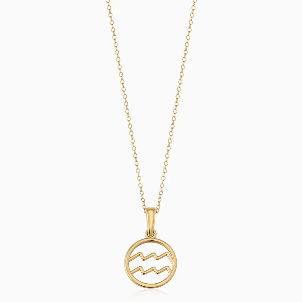 Zodiac sign necklace