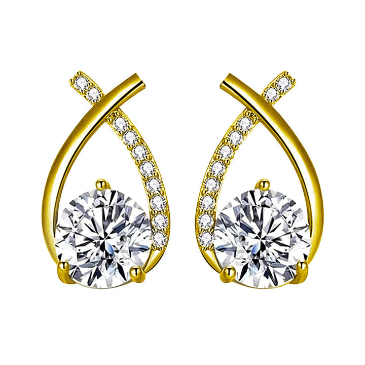 Arielle Earrings | White gold