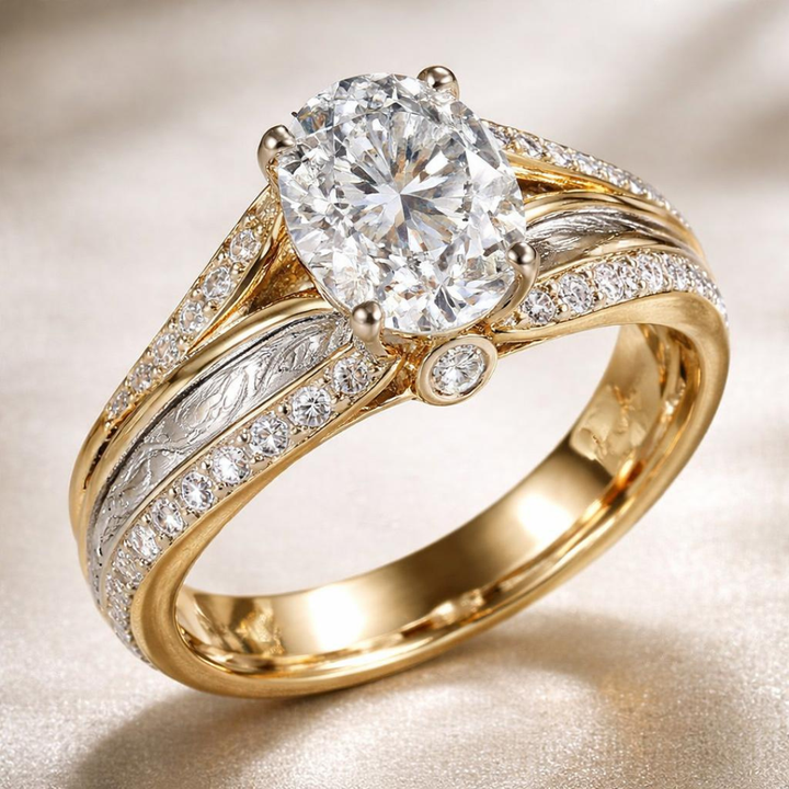 Vintage Zirconia Ring
