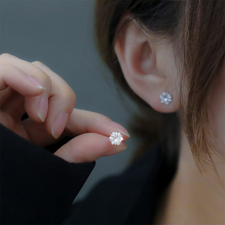 Camille Earrings | White gold 18k