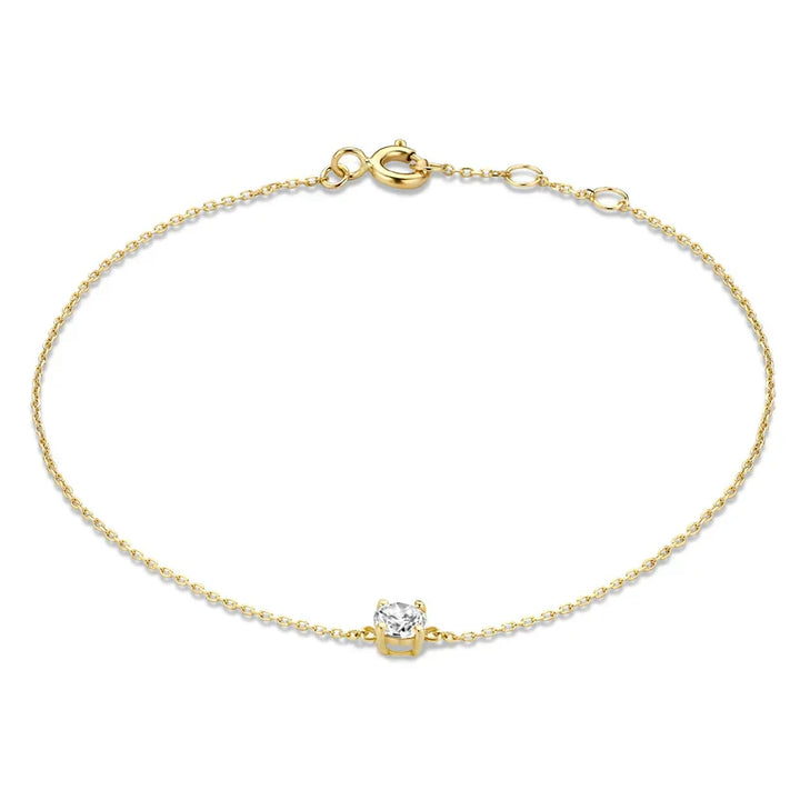 ClÃ©a Stone Bracelet | White Gold